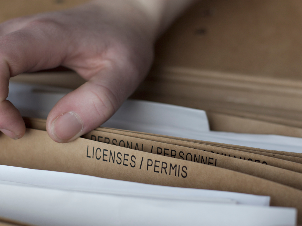 Ensure Your Permits and Licenses